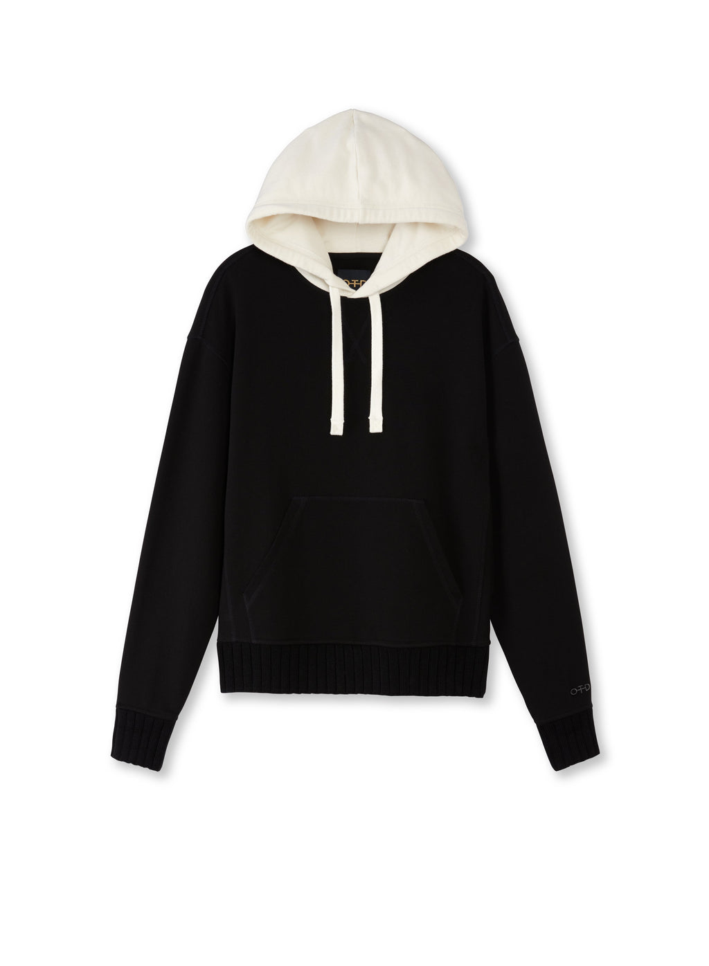 Colorblocked Hoodie (Black)