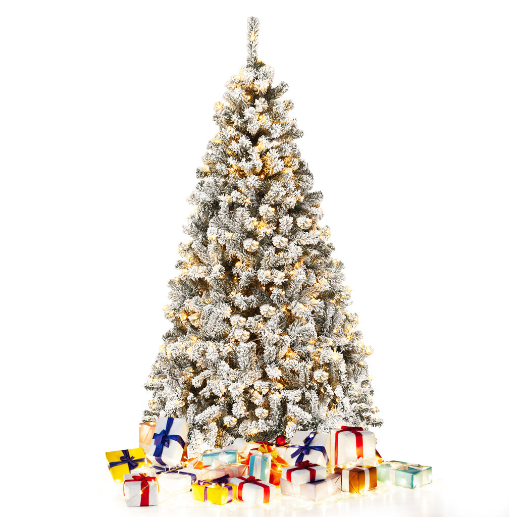 NNECW Artificial Christmas with LED Lights for Room Decoration